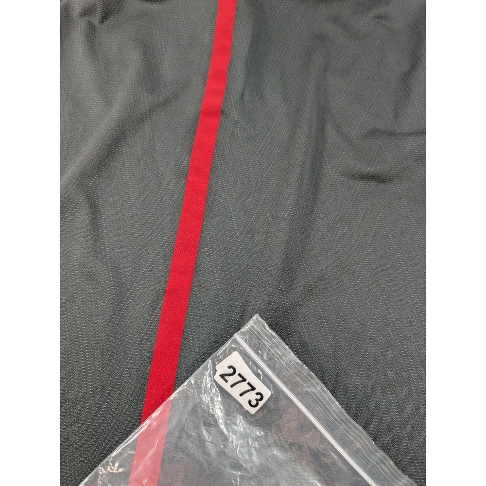 Oklahoma Sooners Nike Polo Shirt Mens XL Gray Red OU NCAA Performance Dri-FIT